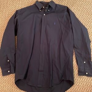 Ralph Lauren LS Button Up Navy